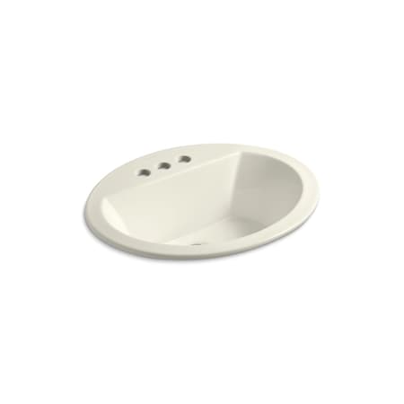 Kohler Bryant Oval Drop-In Bathroom Sink With 4" Centerset Faucet Holes 2699-4-96